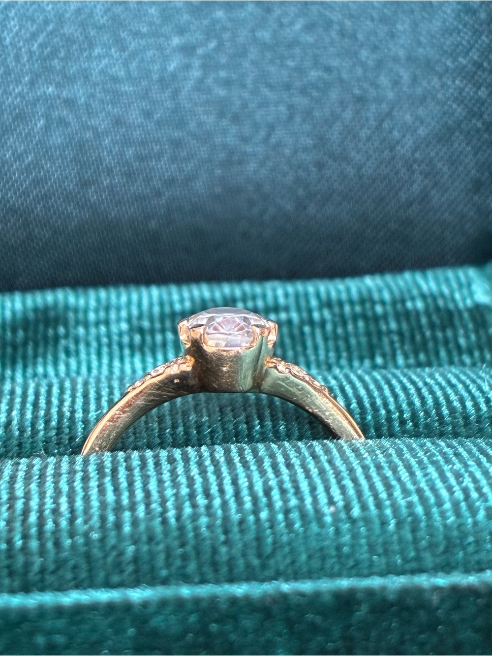 Solid Gold Ring - Picture 6 of 6